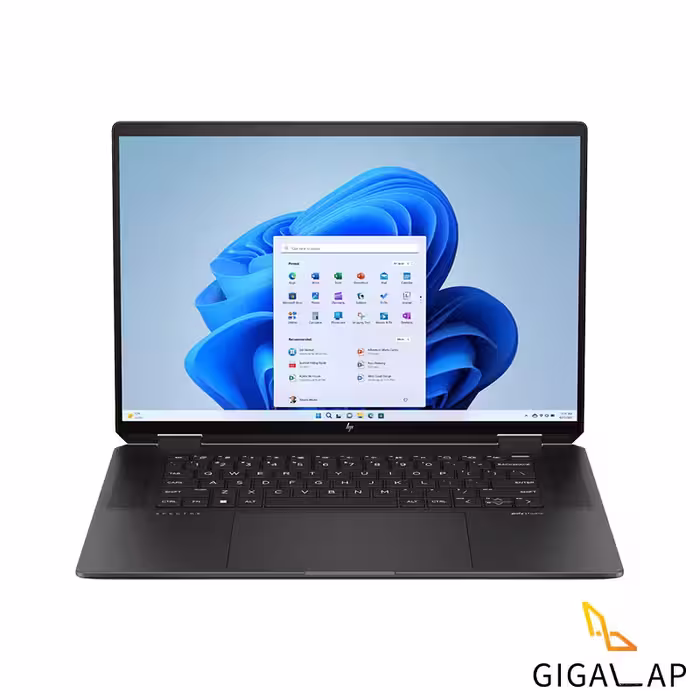 لپ تاپ HP Spectra 16 مدل Ultra 7 155H 32GB 512GB SSD INTEL ARC VS NPU 16 2K PLUS 120Hz TOUCH X360