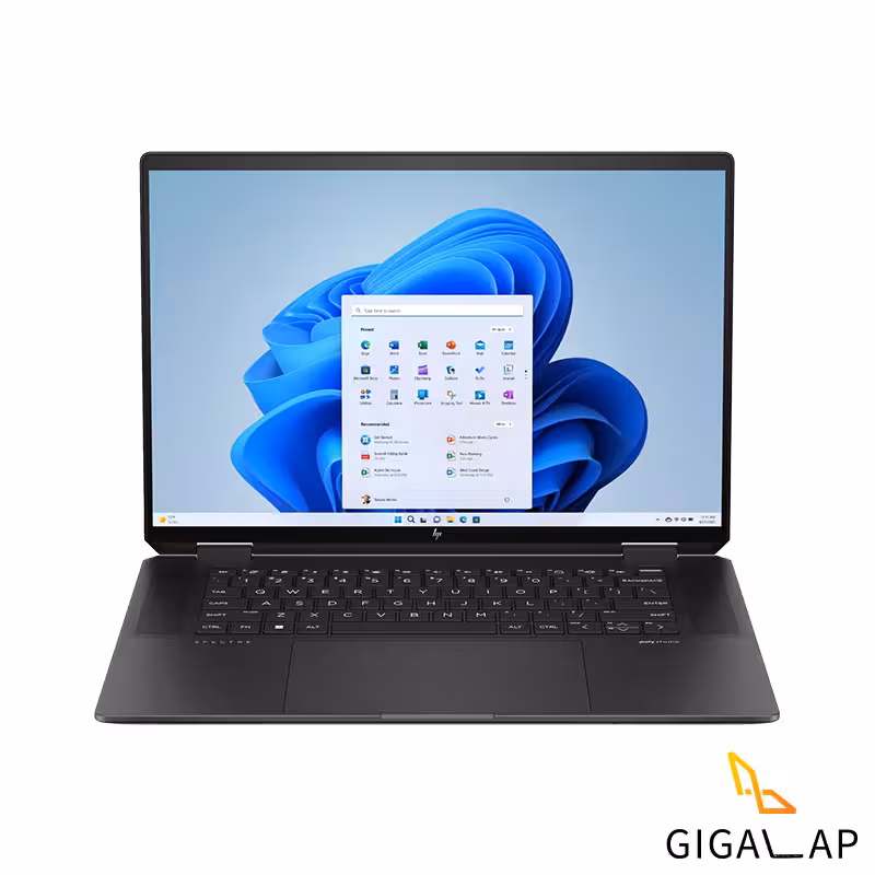 لپ تاپ HP Spectra 16 مدل Ultra 7 155H 32GB 512GB SSD INTEL ARC VS NPU 16 2K PLUS 120Hz TOUCH X360