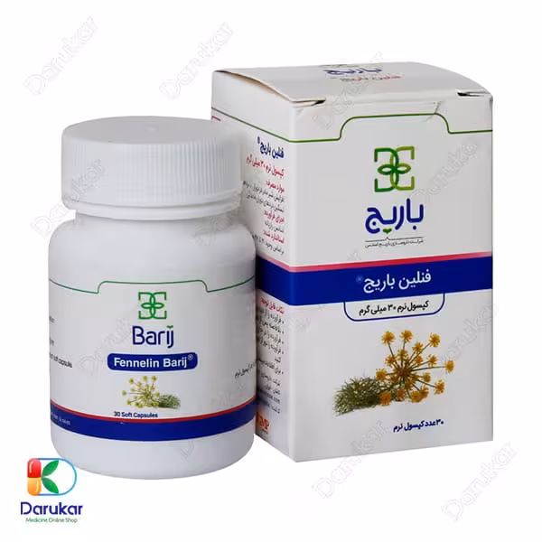 کپسول نرم فنلین باریج اسانس 30 عدد