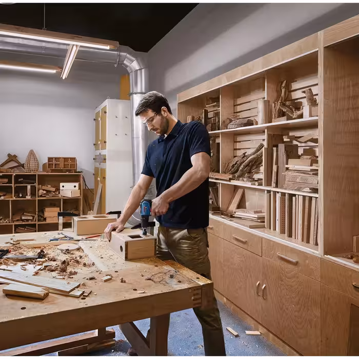 دریل چکشی شارژی بوش مدل سه حالته GSB 12V-30 2Extra