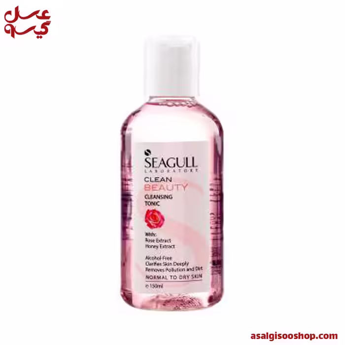 تونیک پاک کننده پوست سی ‌گل SEAGULL مدل گل رز | کد 2342