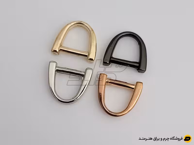 نیم حلقه سربی مدل تخت سایز 1 رنگ دودی