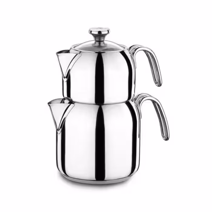 کتری و قوری مدل A047 آلیا کرکماز / KORKMAZ ALIA A047 KETTLE & TEAPOT