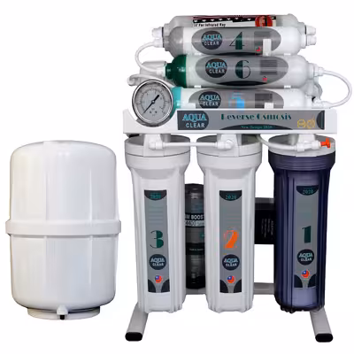 دستگاه تصفیه کننده آب آکوآ کلیر مدل NEW DESIGN2020 - GTL8 به همراه فیلتر تصفیه آب مجموعه 4 عددی