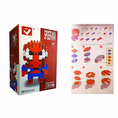 ساختنی مدل اسپایدرمن کد 123