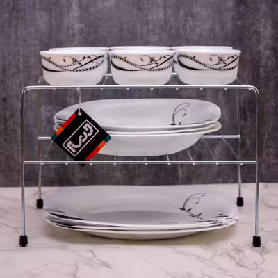 نظم دهنده کابینت و ارگنایزر ورسام مدل دو طبقه کد 02 بسته چهار عددی
