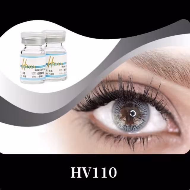لنز چشم هرا شماره HV110 رنگ طوسی آبی متوسط