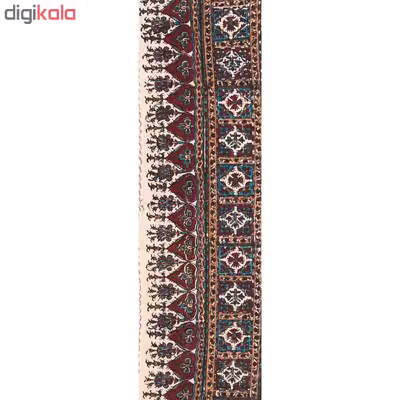 رومیزی قلمکار ممتاز اصفهان اثر عطريان طرح حصیری مدل G114 سایز ۸۰*۸۰ سانتی متر