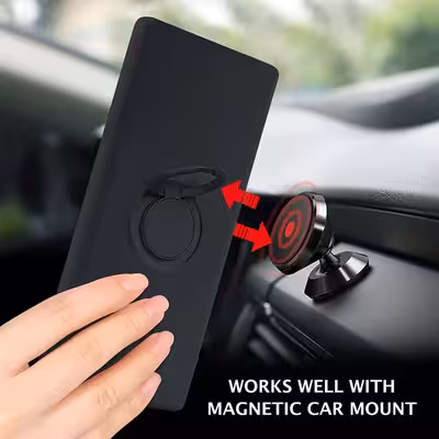 کاور مدل رینگ مگنت کد A9444 مناسب برای گوشی موبایل شیائومی Mi 8 Pro به همراه بند