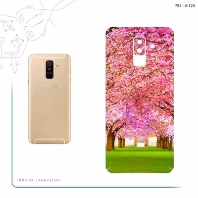 برچسب پوششی ماهوت مدل Spring Season مناسب برای گوشی موبایل سامسونگ Galaxy A6 Plus 2018