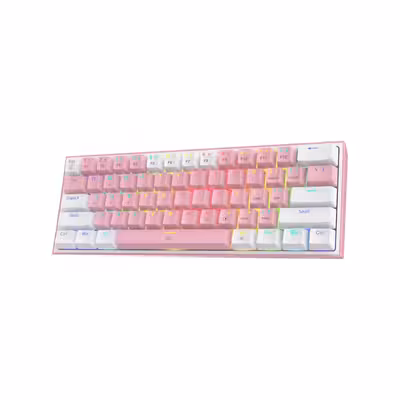 کیبورد مخصوص بازی ردراگون مدل Fizz K617 RGB