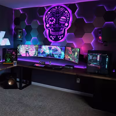 چراغ رومیزی مدل ایکس باکس