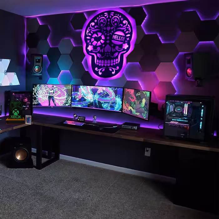 چراغ رومیزی مدل ایکس باکس