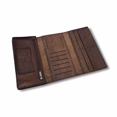 کیف پول چرمی کد KP-12
