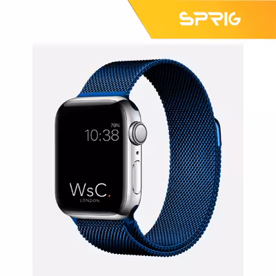 بند اسپریگ مدل Milanese مناسب برای اپل واچ سری 1 / 2 / 3 / 4 / 5 / 6 / 7 / 8 / SE / Ultra سایز 42 / 44 / 45 / 49 میلی متری