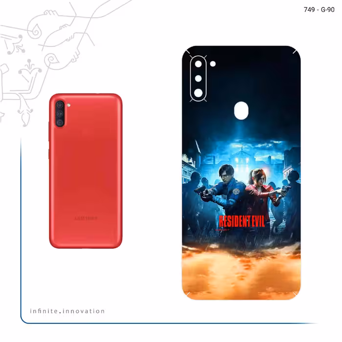 برچسب پوششی ماهوت مدل Residentevil Game Series مناسب برای گوشی موبایل سامسونگ Galaxy A11