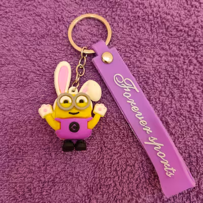 جاکلیدی مدل سیلیکونی طرح مینیون خرگوش کد DB25