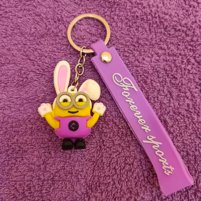 جاکلیدی مدل سیلیکونی طرح مینیون خرگوش کد DB25