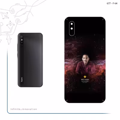 برچسب پوششی ماهوت مدل Will Smith مناسب برای گوشی موبایل شیائومی Redmi 9i Sport