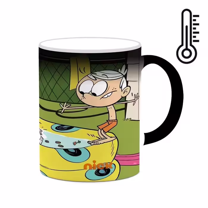 ماگ حرارتی کاکتی طرح کارتون The Loud House مدل mgh23424