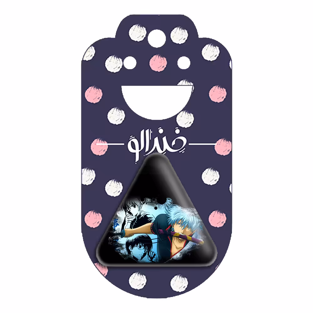 پیکسل خندالو مدل گینتوکی انیمه گینتاما طرح مثلثی کد 12950