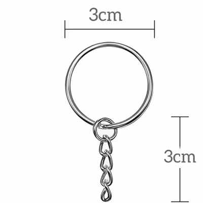 حلقه و زنجیر جاکلیدی مدل 177 مجموعه 45 عددی