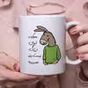 ماگ مدل لطفا به لیوان دست نزن طرح ارژنگ