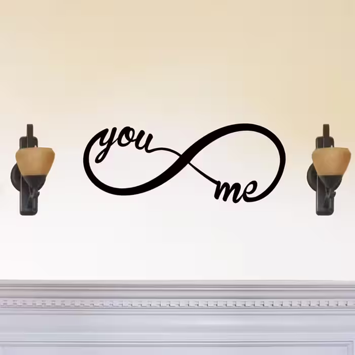 دیوارکوب طرح you&amp;me