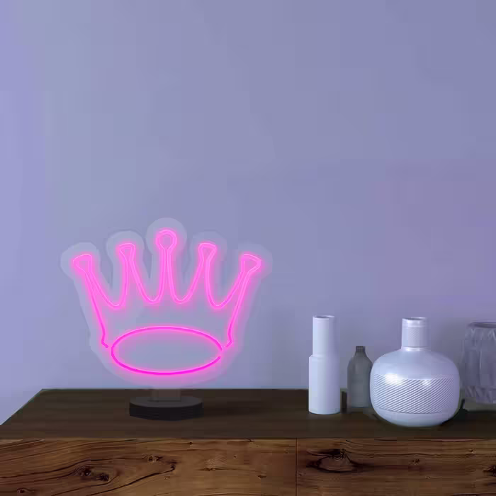 چراغ رومیزی ریموت دار مدل THRONE-GL_PN-GLASS