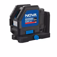 کیت تراز لیزری شارژِی 2 خط قرمز به همراه سه پایه نووا NOVA مدل 2682R