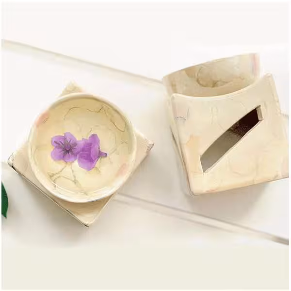 اسانس سوز مرمرین White Stone Oil Burner