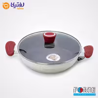 تابه سایز 28 فورته دایکاست روبینا کرم سرامیکی وارداتی