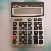 ماشین حساب جوینوس، مدلjs839، رومیزی، دارای کلید سه صفر
