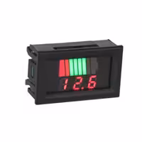 ماژول نمایشگر سطح ولتاژ و شارژ باترى 60-12 ولت روپنلی