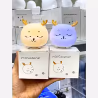 شب خواب چراغ خواب سیلیکونی RGB طرح گوزن زیبا