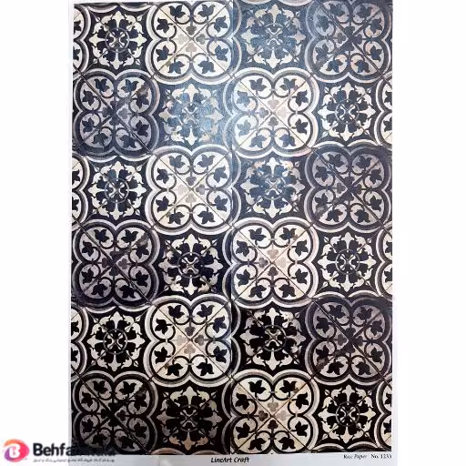 دکوپاژ برنجی(الیافی)پشت چسب دار ریچ کد 1233