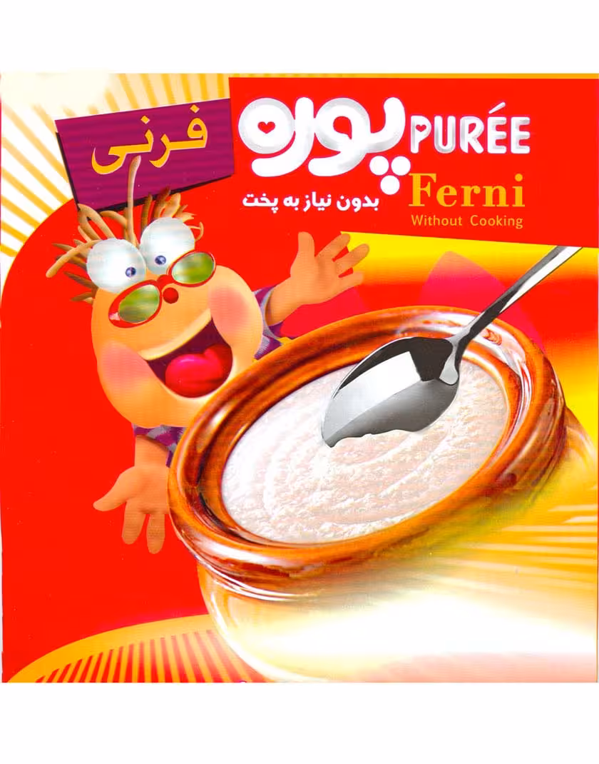پوره فرنی بدون نیاز به پخت 70 گرم
