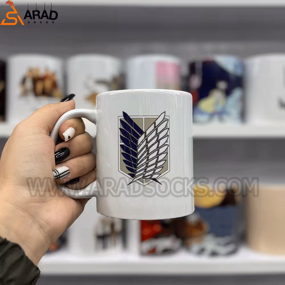 ماگ سرامیکی انیمه اتک آن تایتان