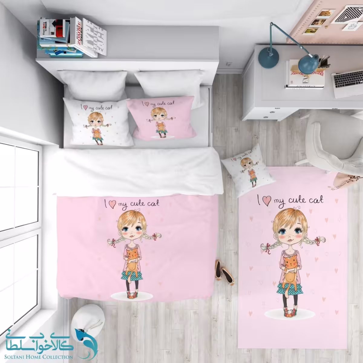 روتختی طرح آدنا سایز یکنفره کد A1743