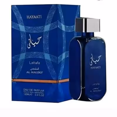ادکلن مردانه لطافه حیاتی آبی الملکی Hayaati حجم 100 میلی لیتر