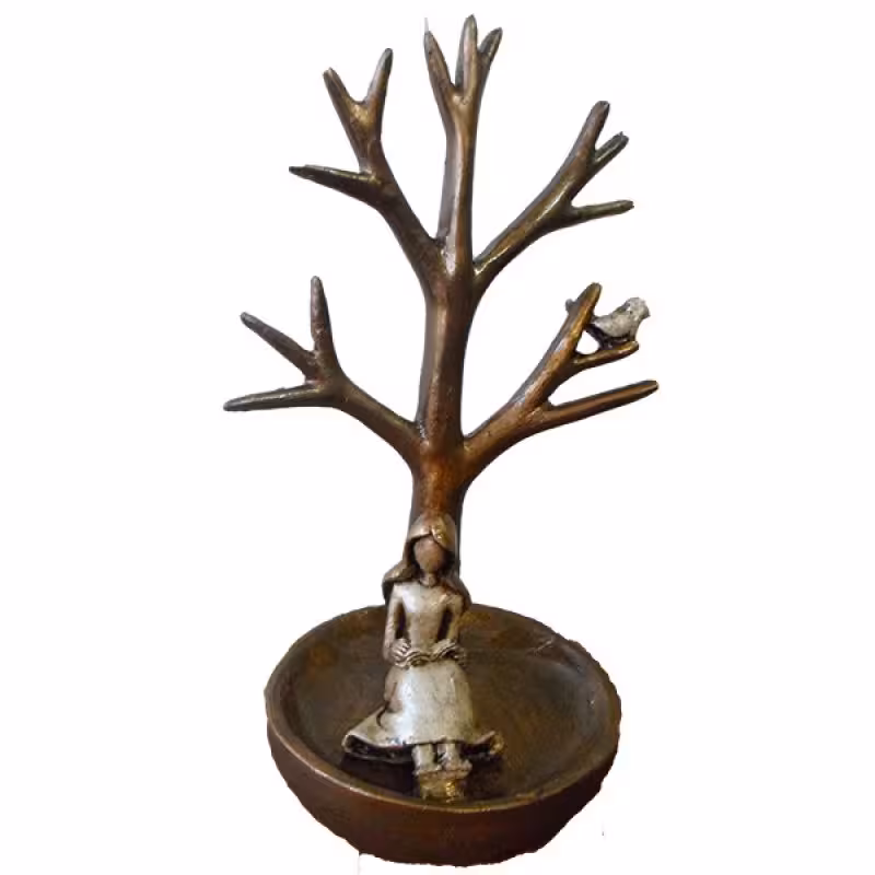 استند جواهرات مدل دختر کتاب خوان