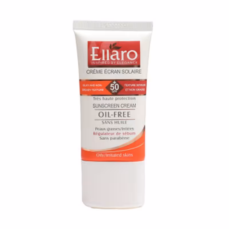 کرم ضد آفتاب فاقد چربی الارو SPF50 | بی رنگ، بژ طبیعی و روشن
