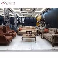 مبلمان فوق العاده شیک 8 نفره ی مدل پالرمو، تخت خواب شو با فوم 35 کیلویی با ضمانت نامه 24 ماهه