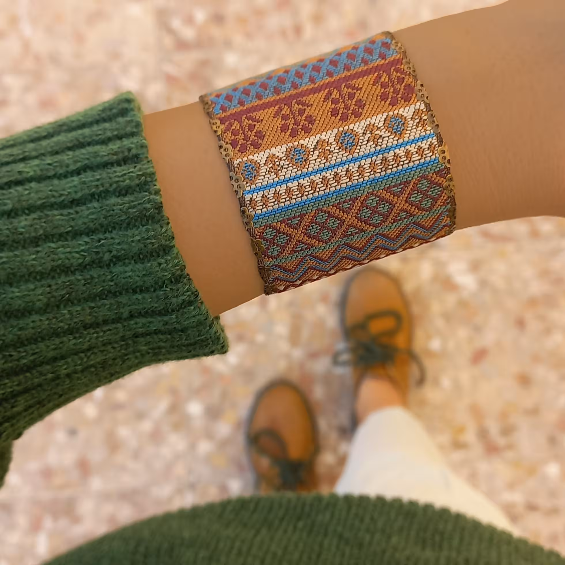 دستبند پارچه ای