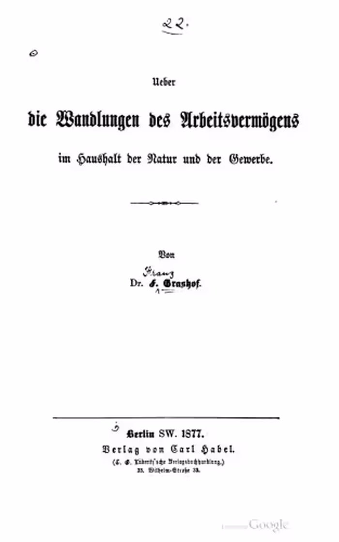 خرید و دانلود نسخه کامل کتاب Ueber die Wandlungen des Arbeitsvermögens im Haushalt der Natur und der Gewerbe
