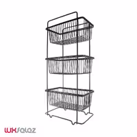 جا پیازی عروس نوین مدل پریا مستطیل سه طبقه ضخیم