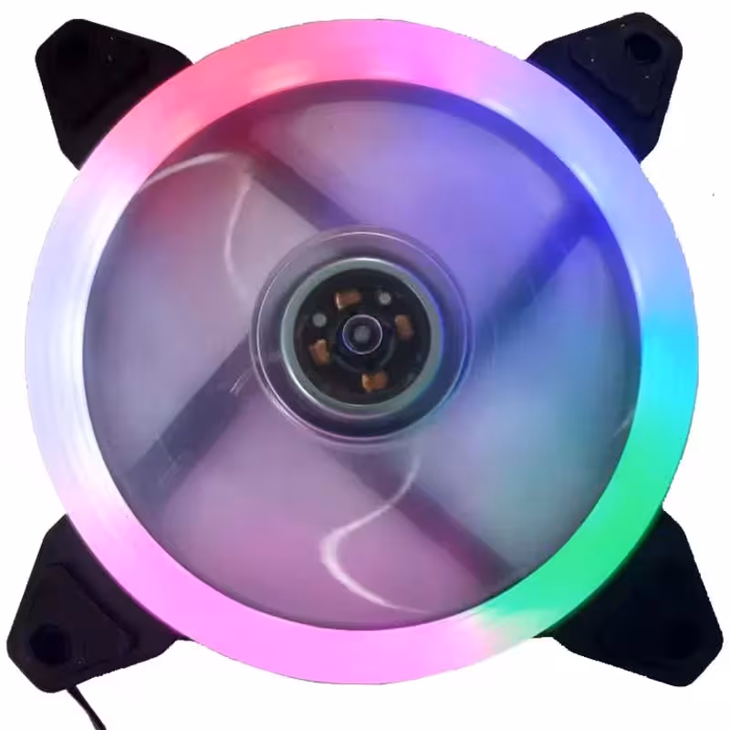 فن خنک کننده کیس 12 سانتی متری RGB گریت