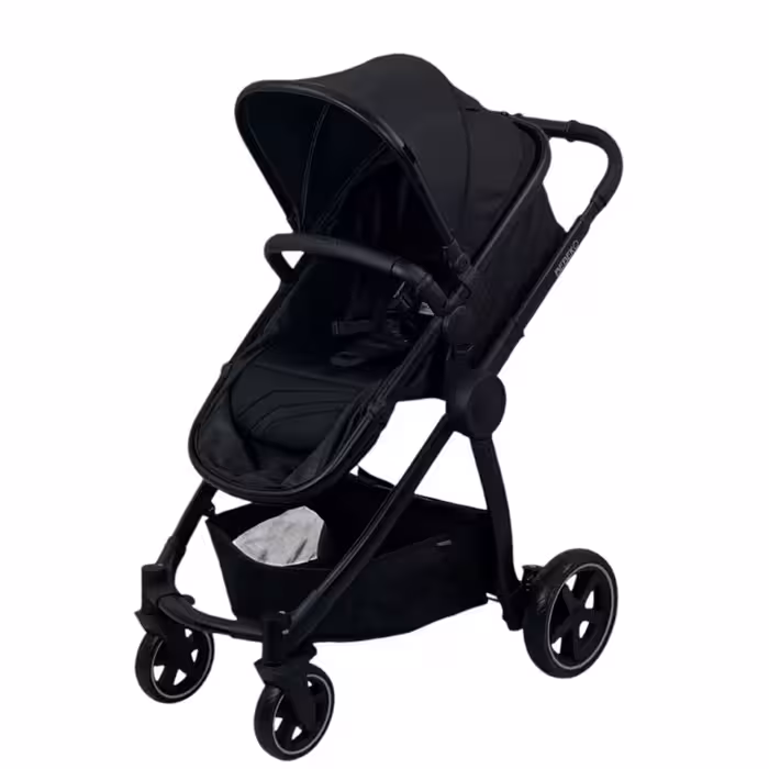 سرویس کالسکه دو‌تکه ببکو Bebeko مشکی مدل Diamond