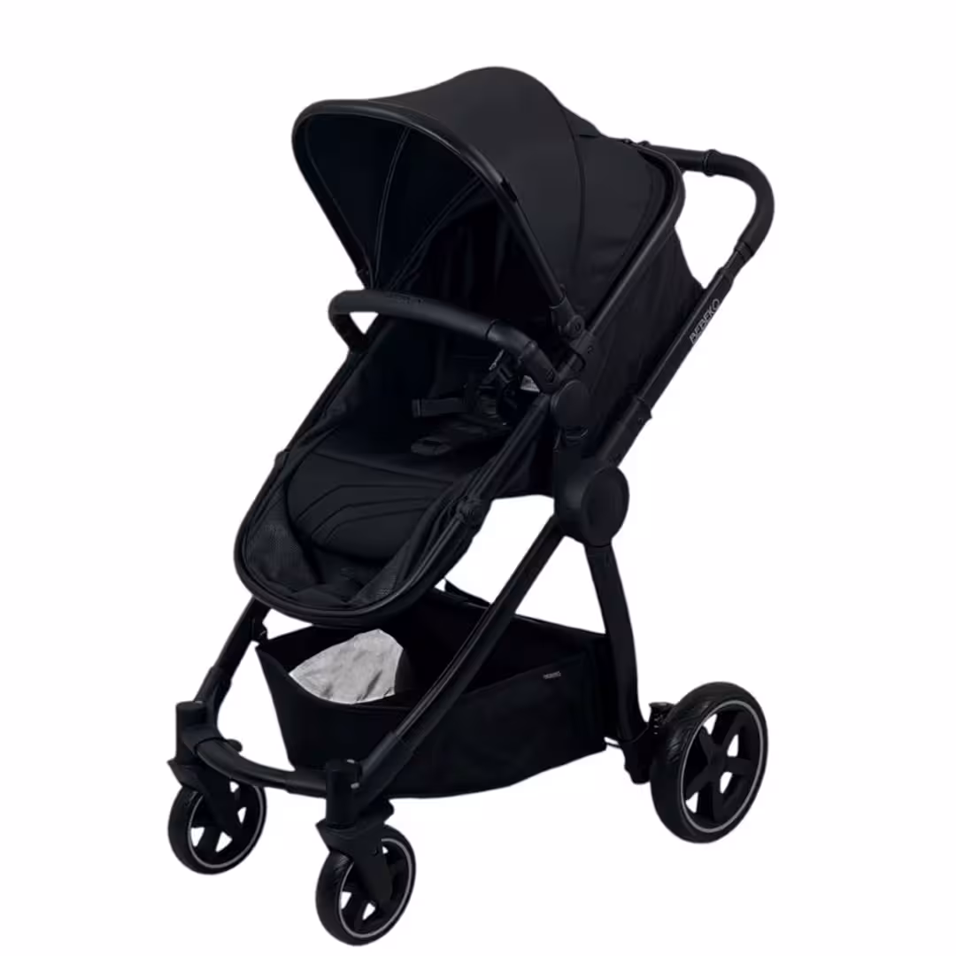 سرویس کالسکه دو‌تکه ببکو Bebeko مشکی مدل Diamond