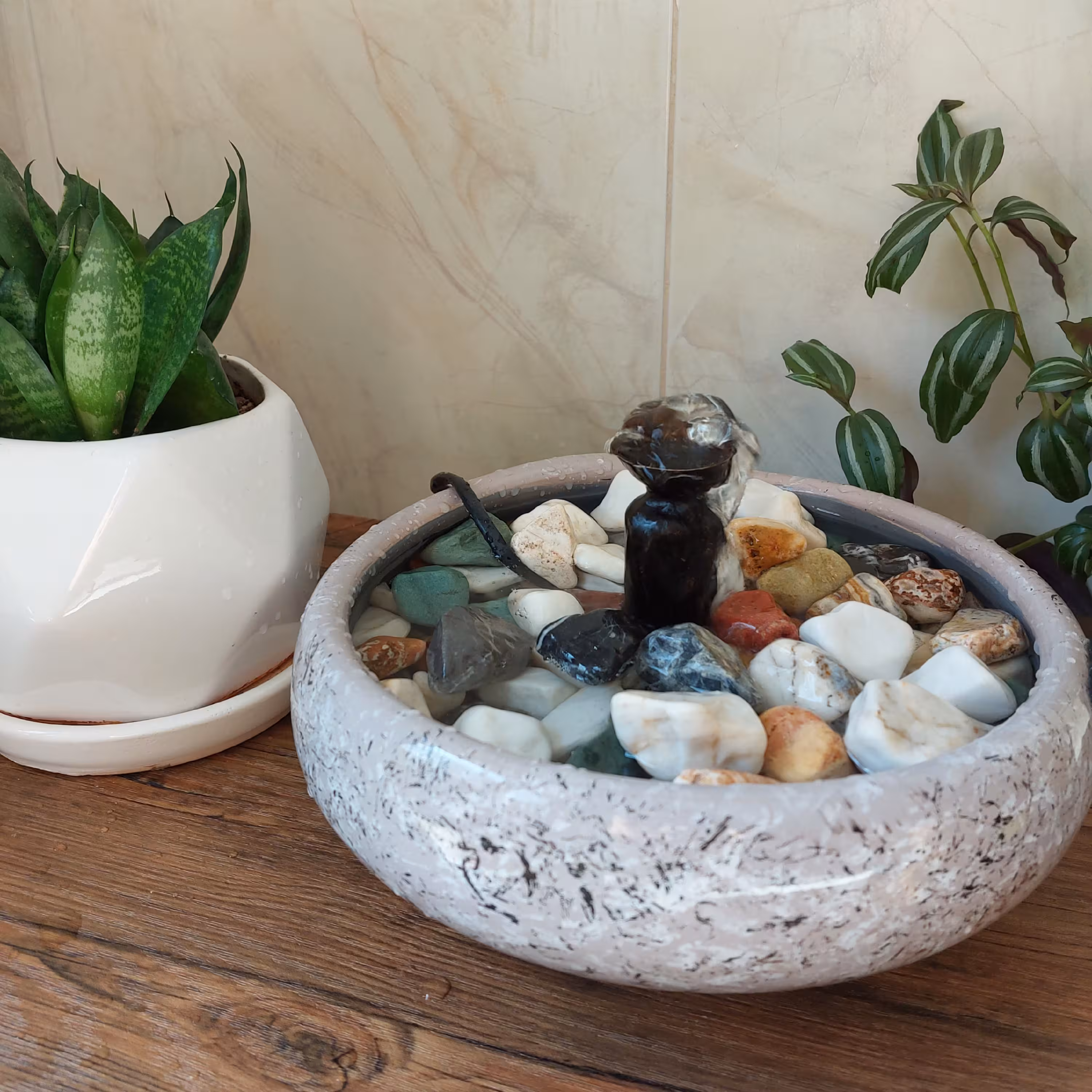 آبنما طرح چشمه سایز 25سانت